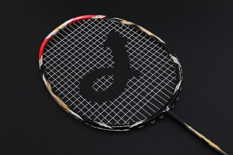 Racchetta da badminton Premium Carbon CX-B668 Rossa