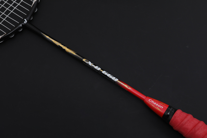 Racchetta da badminton Premium Carbon CX-B668 Rossa