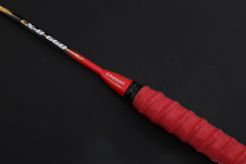 Racchetta da badminton Premium Carbon CX-B668 Rossa