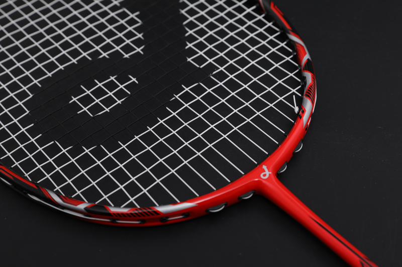 Racchetta da badminton Premium Carbon CX-B658 Rossa