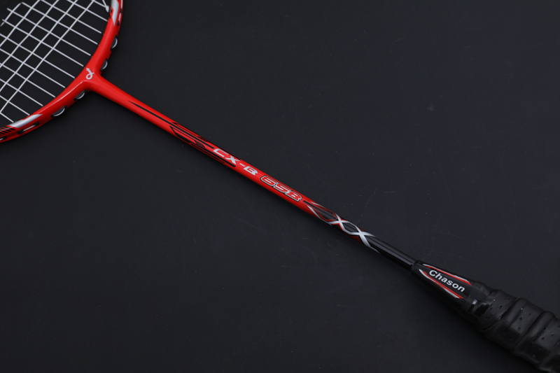 Racchetta da badminton Premium Carbon CX-B658 Rossa