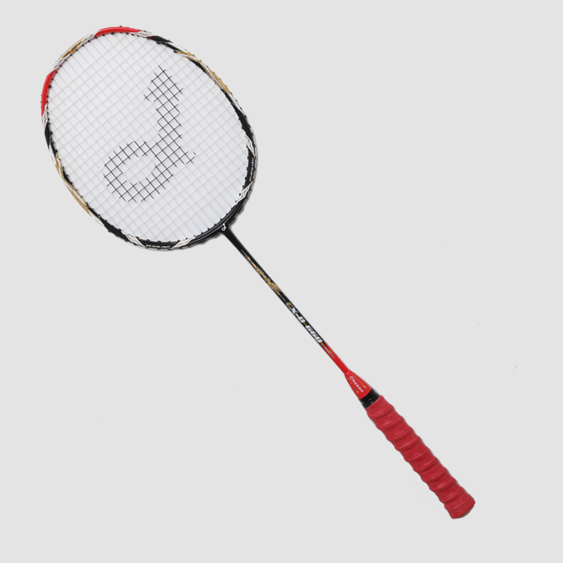 Racchetta da badminton in carbonio Premium CX-B668 Cremisi