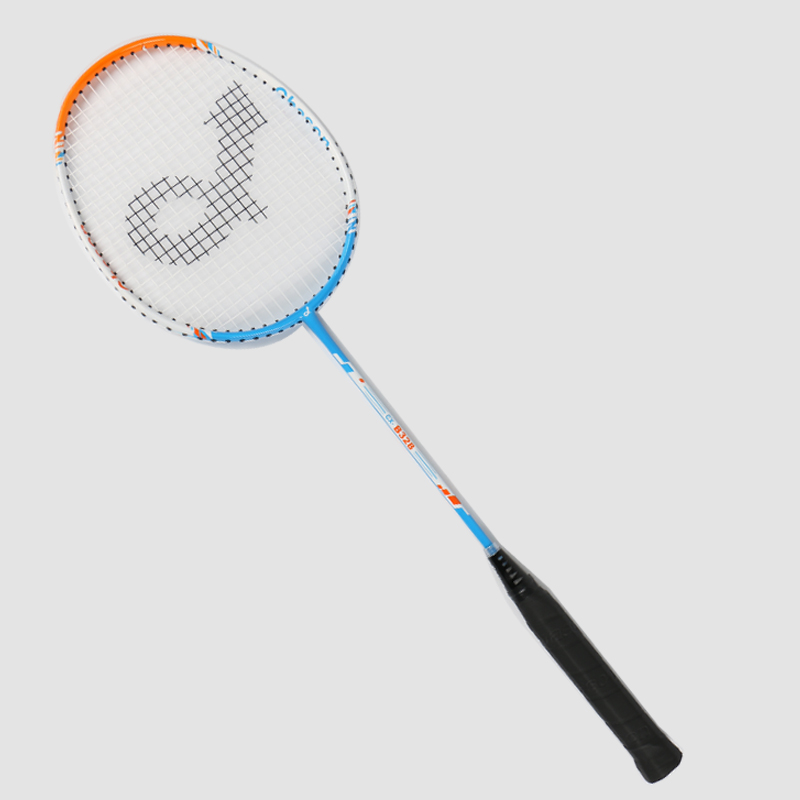 Racchetta da badminton integrata con tubo centrale in lega di alluminio e acciaio CX-B328 blu